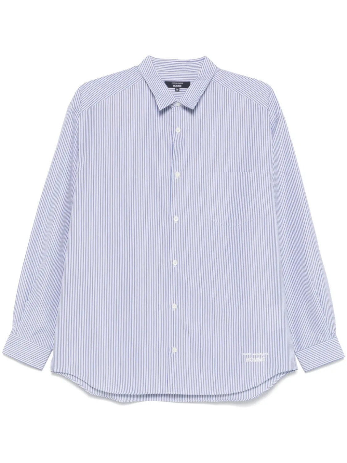 Рубашка в полоску Comme des Garçons Homme, синий
Рубашка в полоску Comme des Garçons Homme, синий