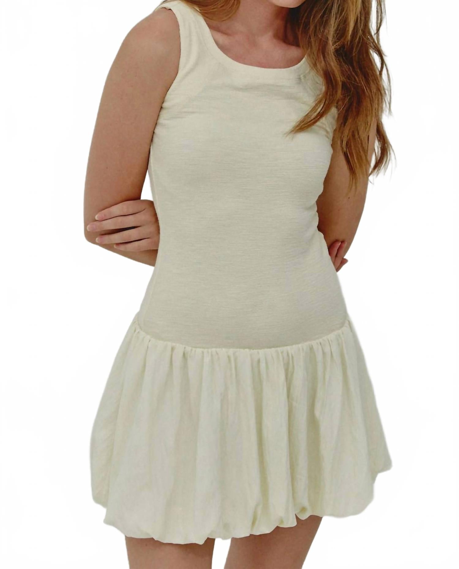 Мини-платье Puffball в белом цвете ANOTHER GIRL
Мини-платье Puffball в белом цвете ANOTHER GIRL