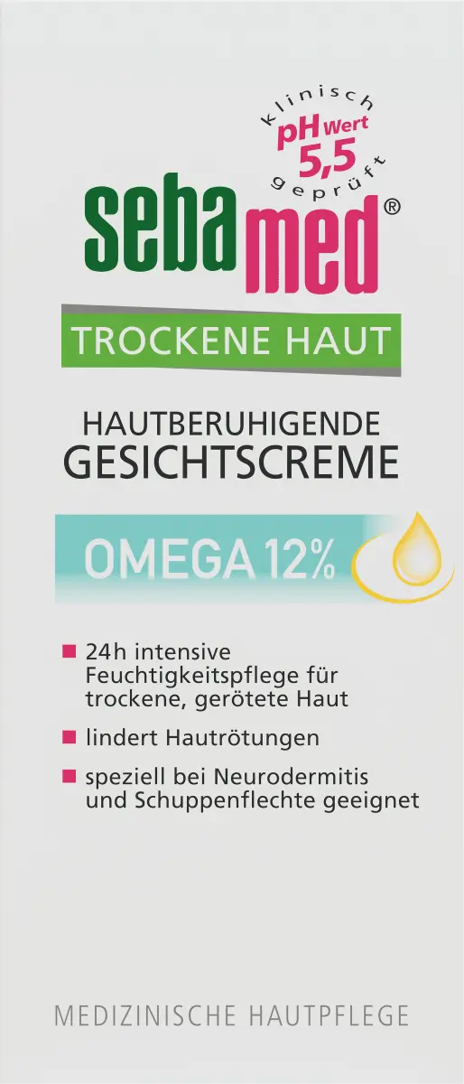 Крем для лица для сухой кожи 50 мл. sebamed
Крем для лица для сухой кожи 50 мл. sebamed