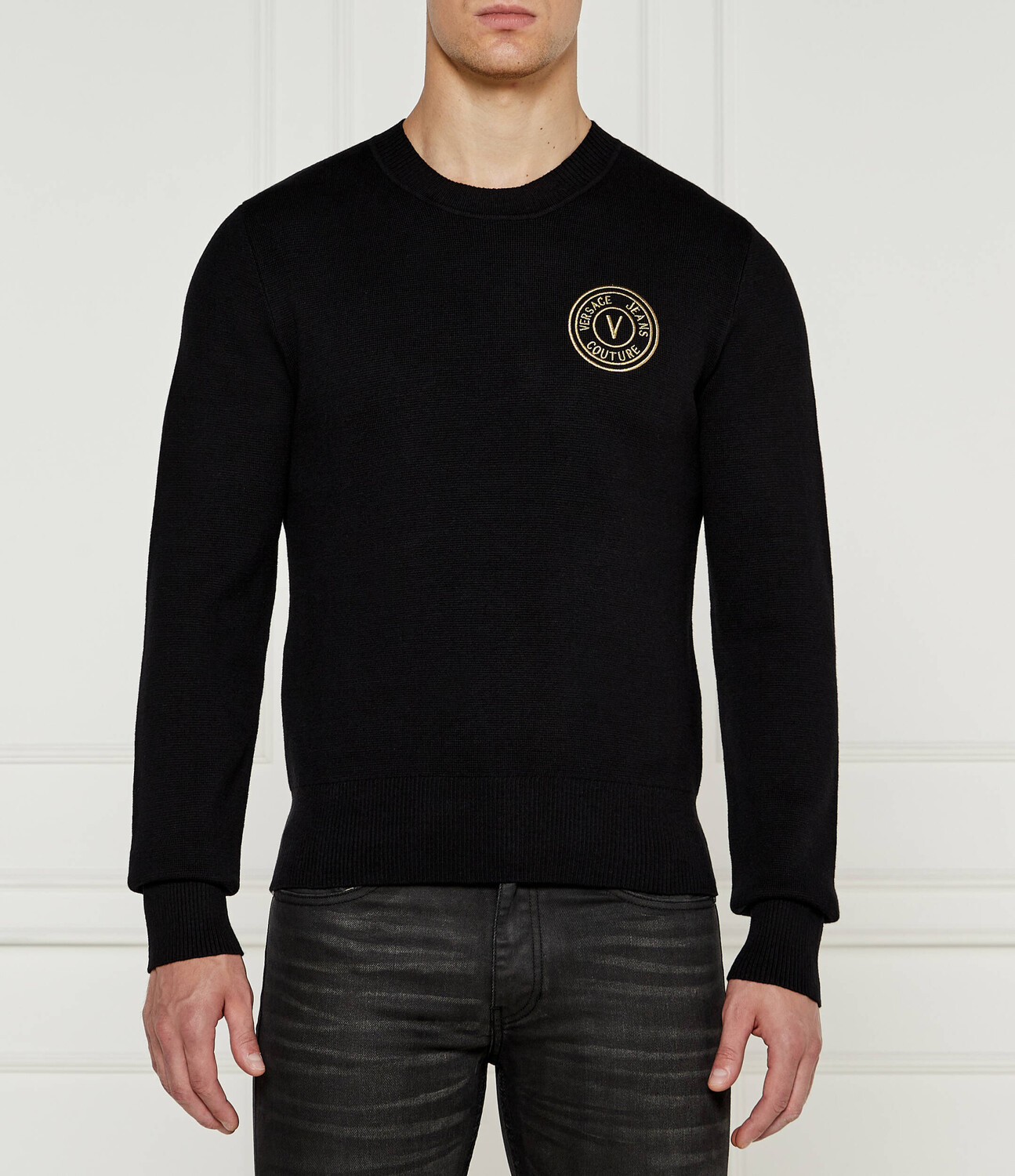 Свитер Versace Jeans Couture Regular Fit, черный
Свитер Versace Jeans Couture Regular Fit, черный