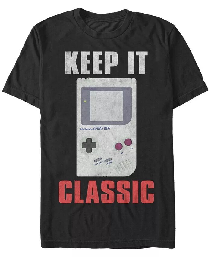 Футболка мужская Nintendo Game Boy Keep It Classic с коротким рукавом Fifth Sun, черный
Футболка мужская Nintendo Game Boy Keep It Classic с коротким рукавом Fifth Sun, черный