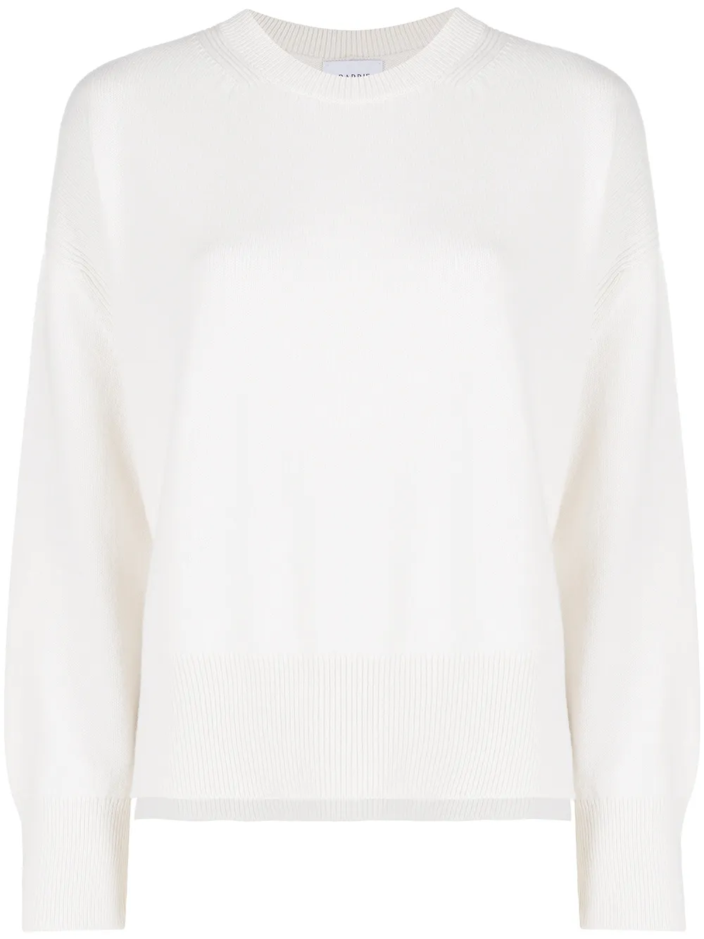 Кашемировый джемпер тонкой вязки Barrie, белый
Кашемировый джемпер тонкой вязки Barrie, белый