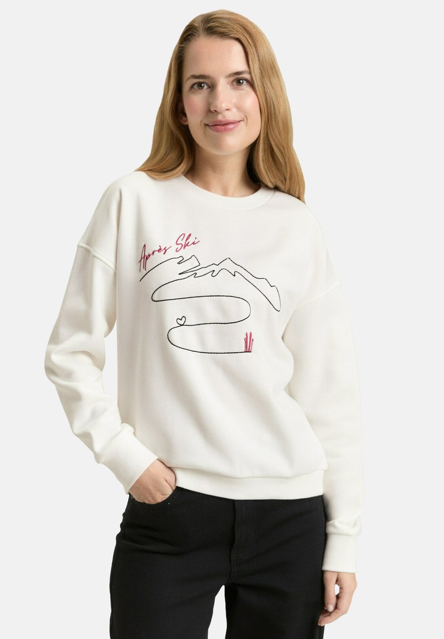 Толстовка TOM TAILOR Sweatshirt, Whisper White/White
Толстовка TOM TAILOR Sweatshirt, Whisper White/White
