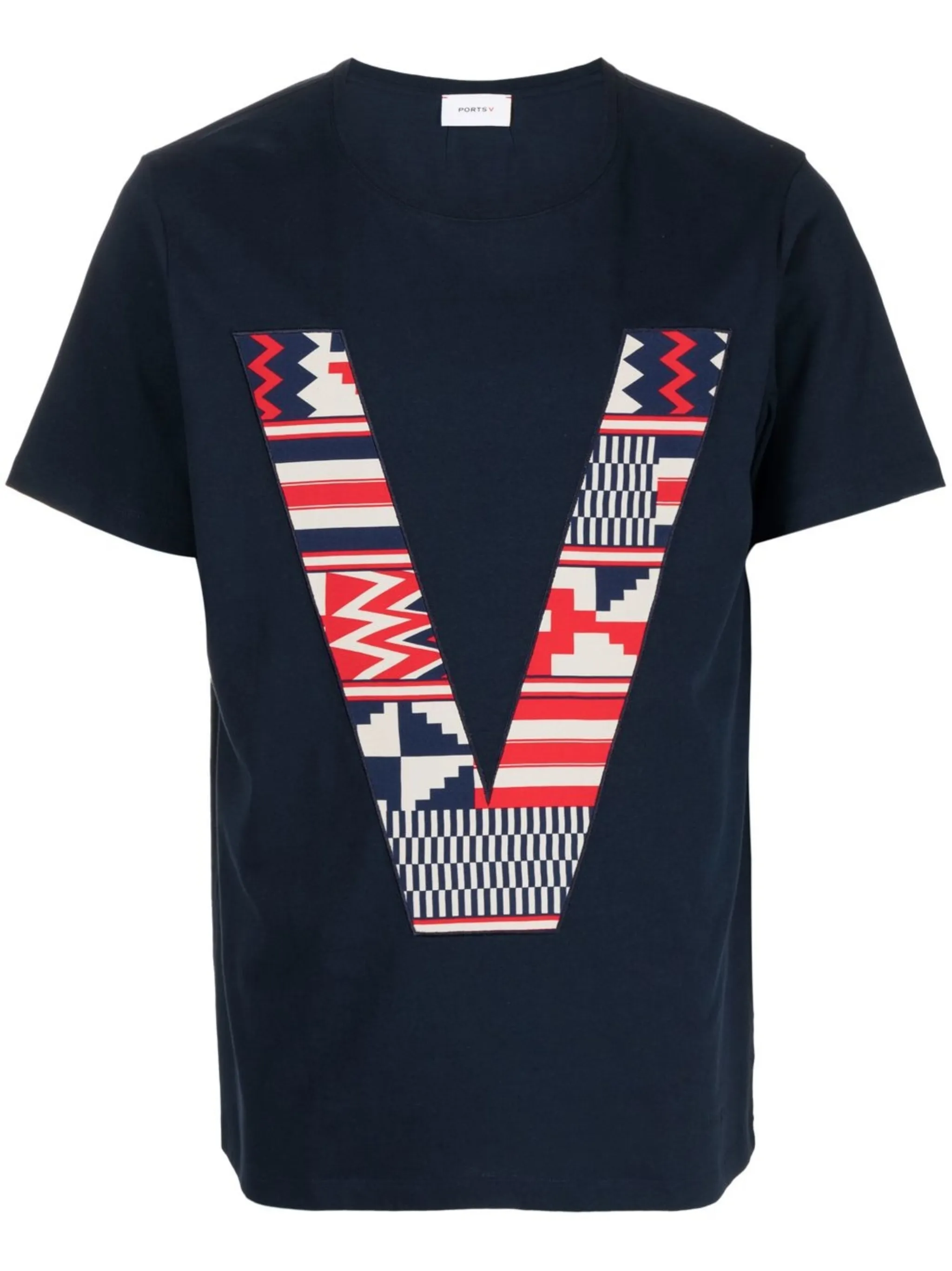 Футболка с монограммой Ports V, синий
Футболка с монограммой Ports V, синий