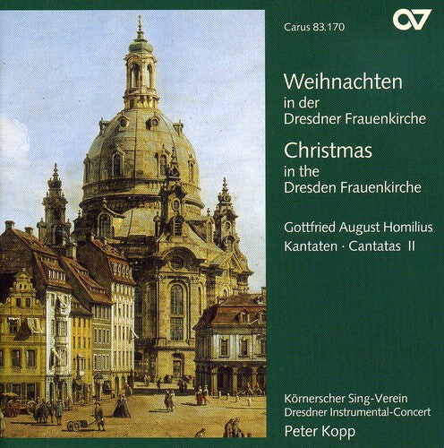 CD диск Homilius / Fischer / Schneider / Petzold / Kopp: Christmas in the Dresden Frauenkirche
CD диск Homilius / Fischer / Schneider / Petzold / Kopp: Christmas in the Dresden Frauenkirche