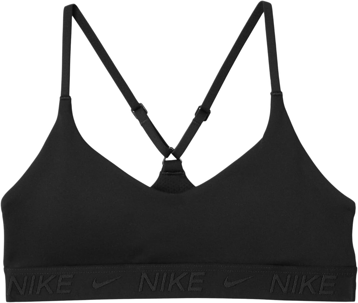 Бюстгальтер Nike Kids Dri-FIT Indy Bra, черный 
Бюстгальтер Nike Kids Dri-FIT Indy Bra, черный