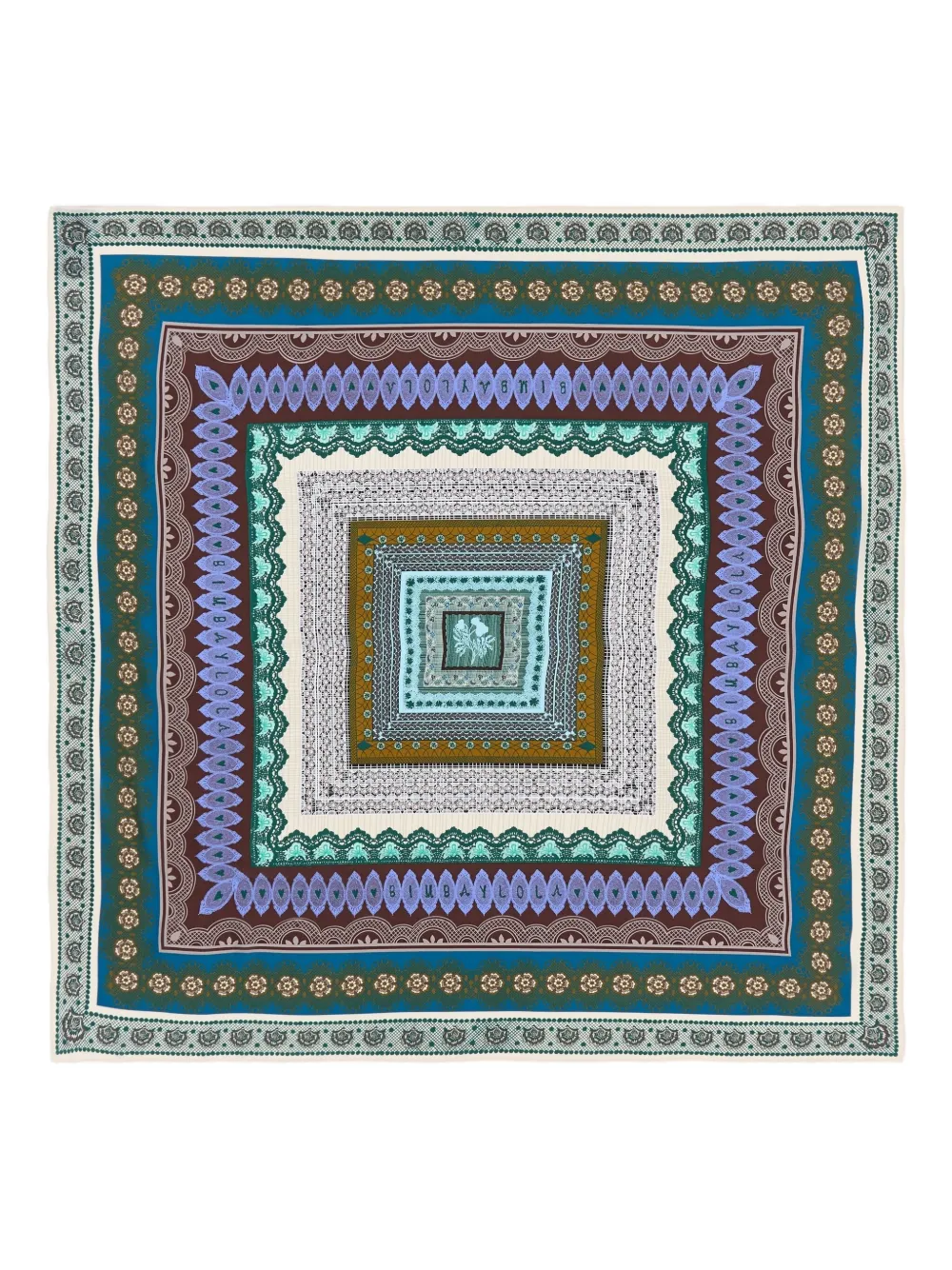 Шарф с узорчатой каймой Bimba y Lola, зеленый
Шарф с узорчатой каймой Bimba y Lola, зеленый