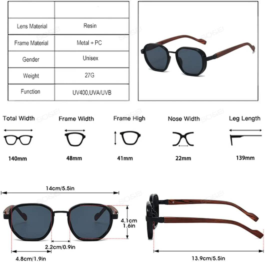 Модные квадратные солнцезащитные очки для женщин, защита от УФ-излучения UV400, ретро-металлические, трендовые, градиентные, мужские UATXTAU, Golden Dark Blue
Модные квадратные солнцезащитные очки для женщин, защита от УФ-излучения UV400, ретро-металлические, трендовые, градиентные, мужские UATXTAU, Golden Dark Blue