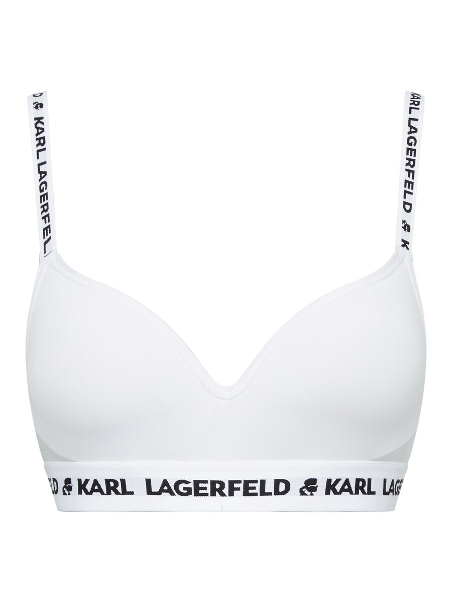 Бюстгальтер Karl Lagerfeld Bralette Bra, белый
Бюстгальтер Karl Lagerfeld Bralette Bra, белый