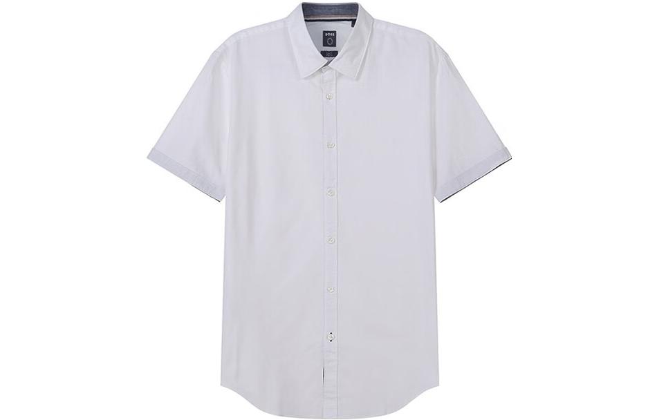 HUGO BOSS Белая мужская рубашка SS22
HUGO BOSS Белая мужская рубашка SS22