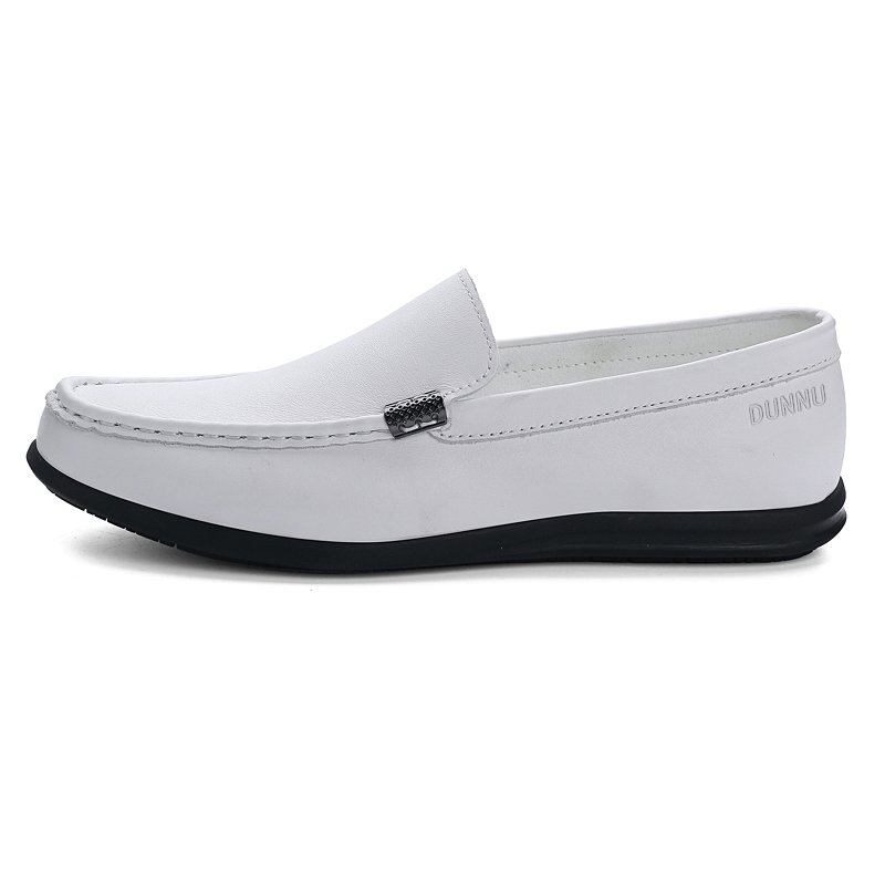 Dunnu Белые мужские кожаные повседневные туфли, цвет White
Dunnu Белые мужские кожаные повседневные туфли, цвет White