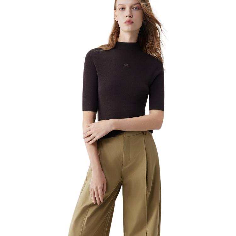 Трикотажная водолазка Women's Half Turtleneck Moderate Others ELLE, темно-коричневый
Трикотажная водолазка Women's Half Turtleneck Moderate Others ELLE, темно-коричневый