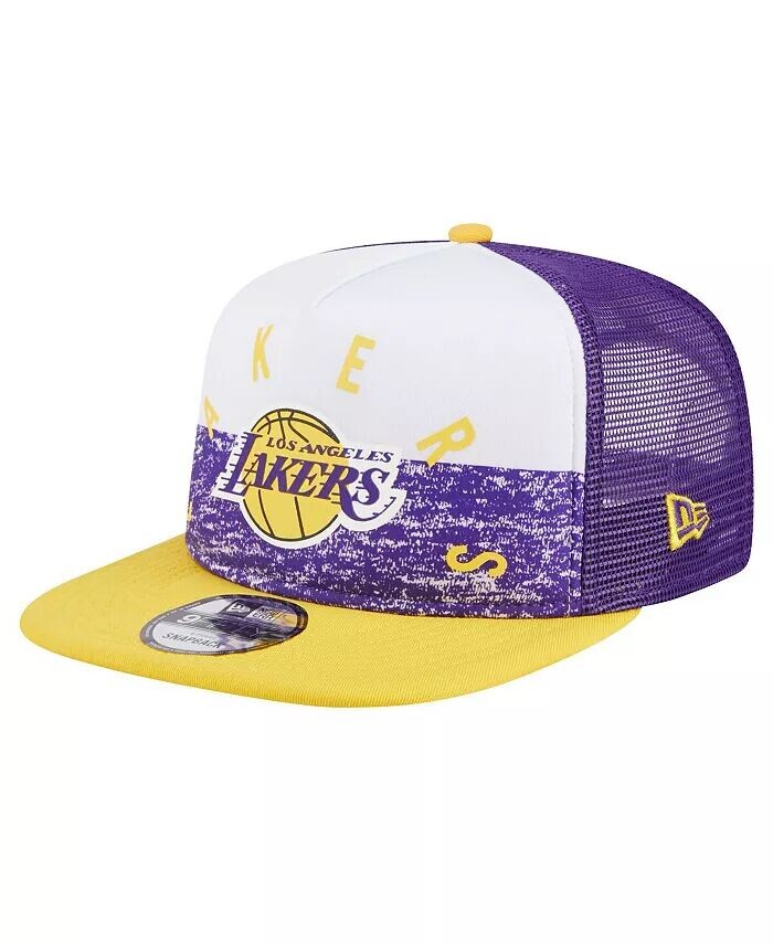 Мужская фиолетовая кепка Los Angeles Lakers Arch A-Frame Trucker 9FIFTY Snapback New Era, фиолетовый
Мужская фиолетовая кепка Los Angeles Lakers Arch A-Frame Trucker 9FIFTY Snapback New Era, фиолетовый