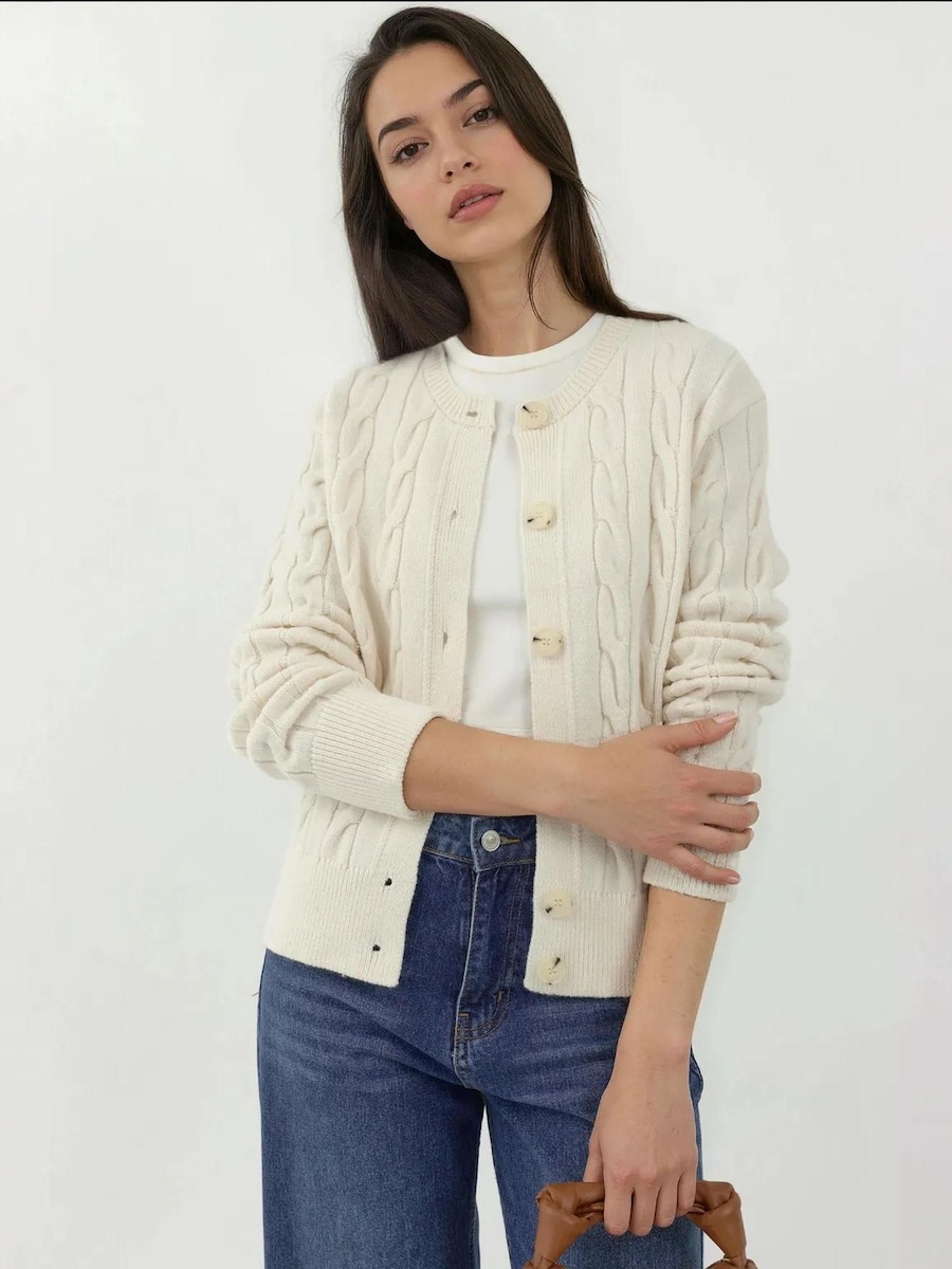 Вязаный кардиган Hiccup, экрю
Вязаный кардиган Hiccup, экрю