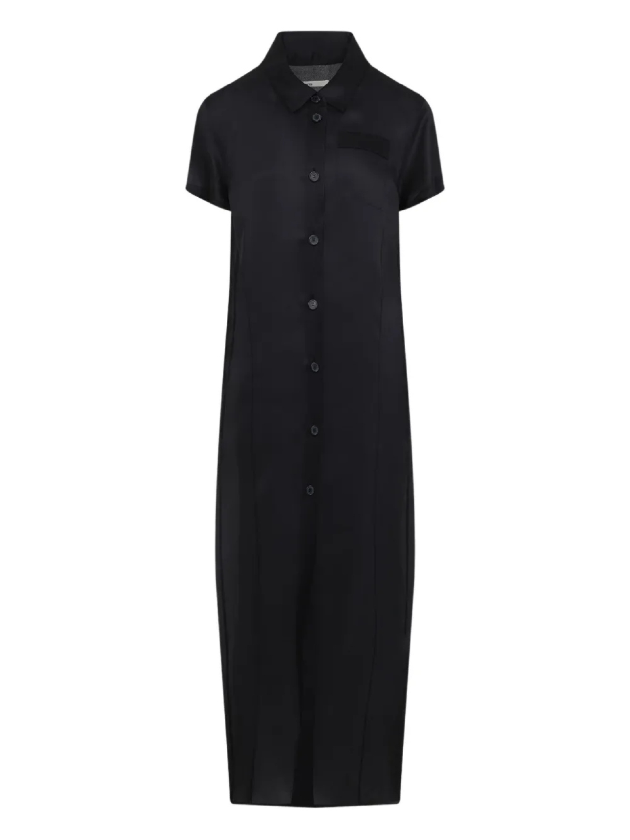 KHAITE Effy платье на пуговицах с короткими рукавами, черный
KHAITE Effy платье на пуговицах с короткими рукавами, черный
