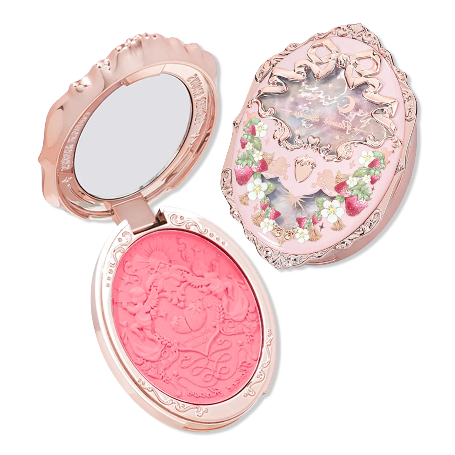 Румяна Strawberry Rococo Series Embossed Blush Flower Knows, G01 Romantic Blossom (bright blossom pink)
Румяна Strawberry Rococo Series Embossed Blush Flower Knows, G01 Romantic Blossom (bright blossom pink)