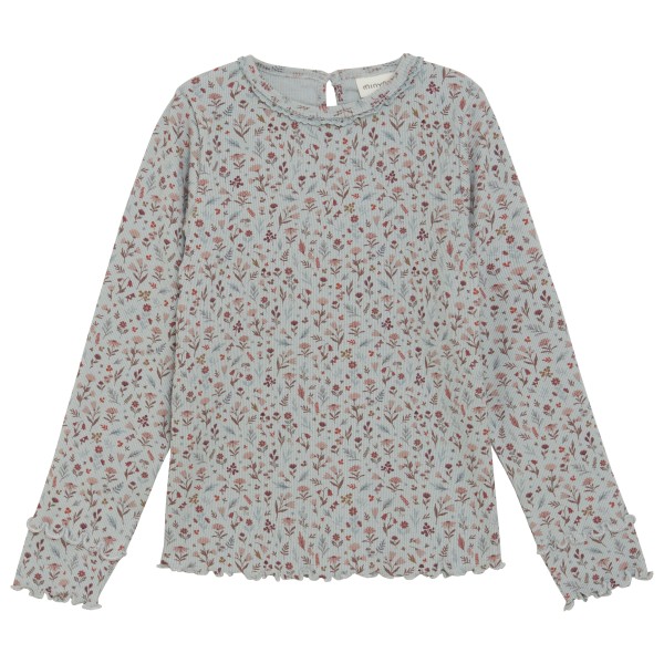 Детская футболка с длинным рукавом, а-образный вырез, ребро Minymo, серый
Детская футболка с длинным рукавом, а-образный вырез, ребро Minymo, серый