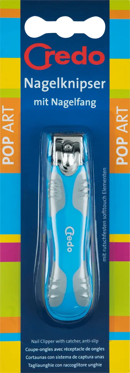 Кусачки для ногтей поп-арт с прямой режущей кромкой 1 шт. Credo
Кусачки для ногтей поп-арт с прямой режущей кромкой 1 шт. Credo