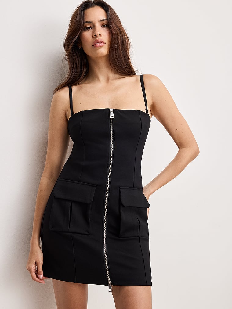 Мягкое мини-платье из эластичного материала понте Good American, черный
Мягкое мини-платье из эластичного материала понте Good American, черный