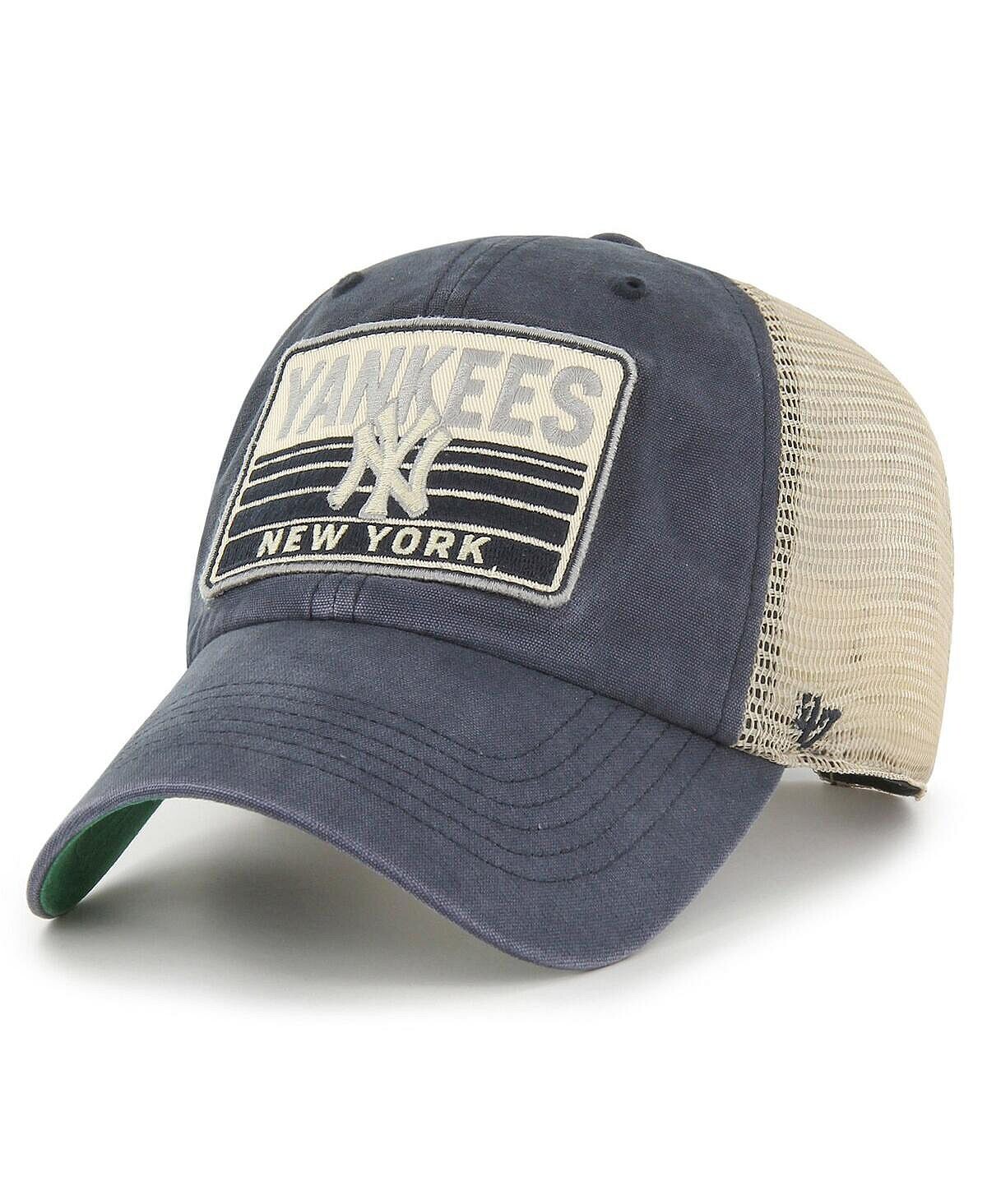 Мужская темно-синяя кепка New York Yankees Four Stroke Clean Up Trucker Snapback '47 Brand
Мужская темно-синяя кепка New York Yankees Four Stroke Clean Up Trucker Snapback '47 Brand