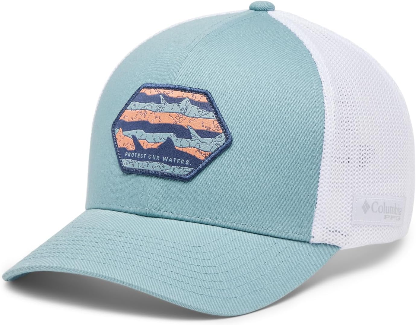 Бейсболка Columbia Unisex-Adult PFG Patch Mesh, Crushed Blue/Protect Our Waters
Бейсболка Columbia Unisex-Adult PFG Patch Mesh, Crushed Blue/Protect Our Waters