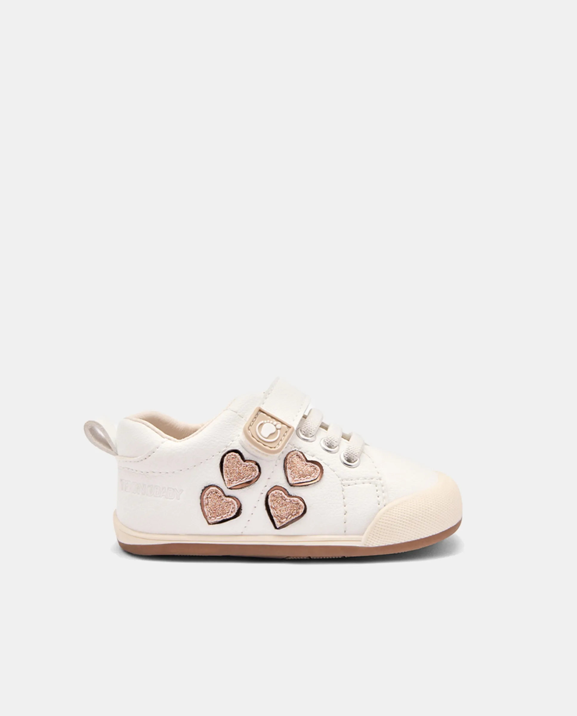 Детские кроссовки "Сердечки" на липучках Tecnobaby By Conguitos, белый
Детские кроссовки "Сердечки" на липучках Tecnobaby By Conguitos, белый
