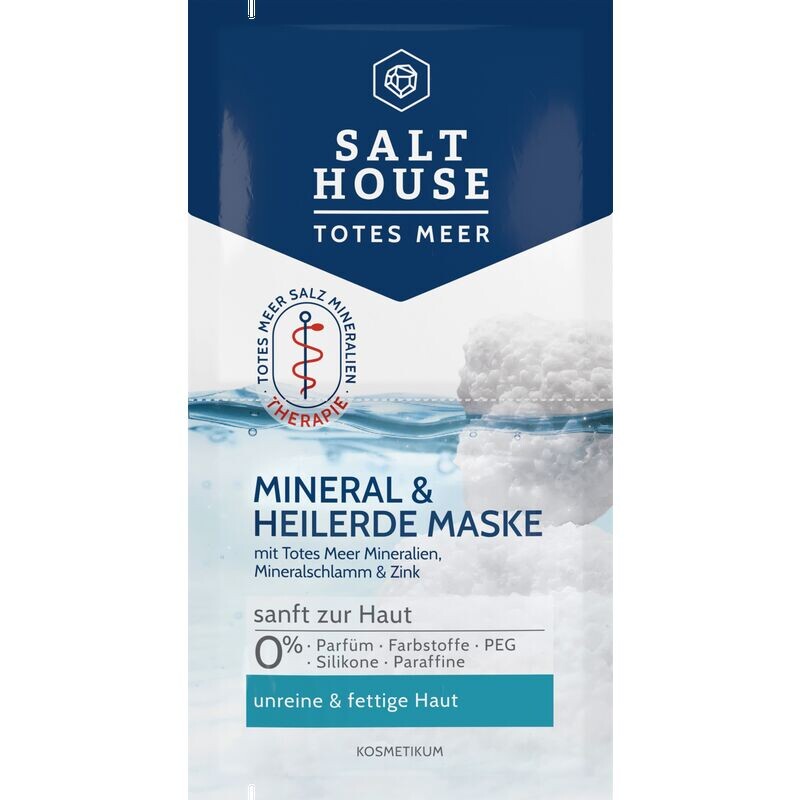 Маска с минералами и лечебной глиной Мертвого моря Salthouse, 14 ml
Маска с минералами и лечебной глиной Мертвого моря Salthouse, 14 ml