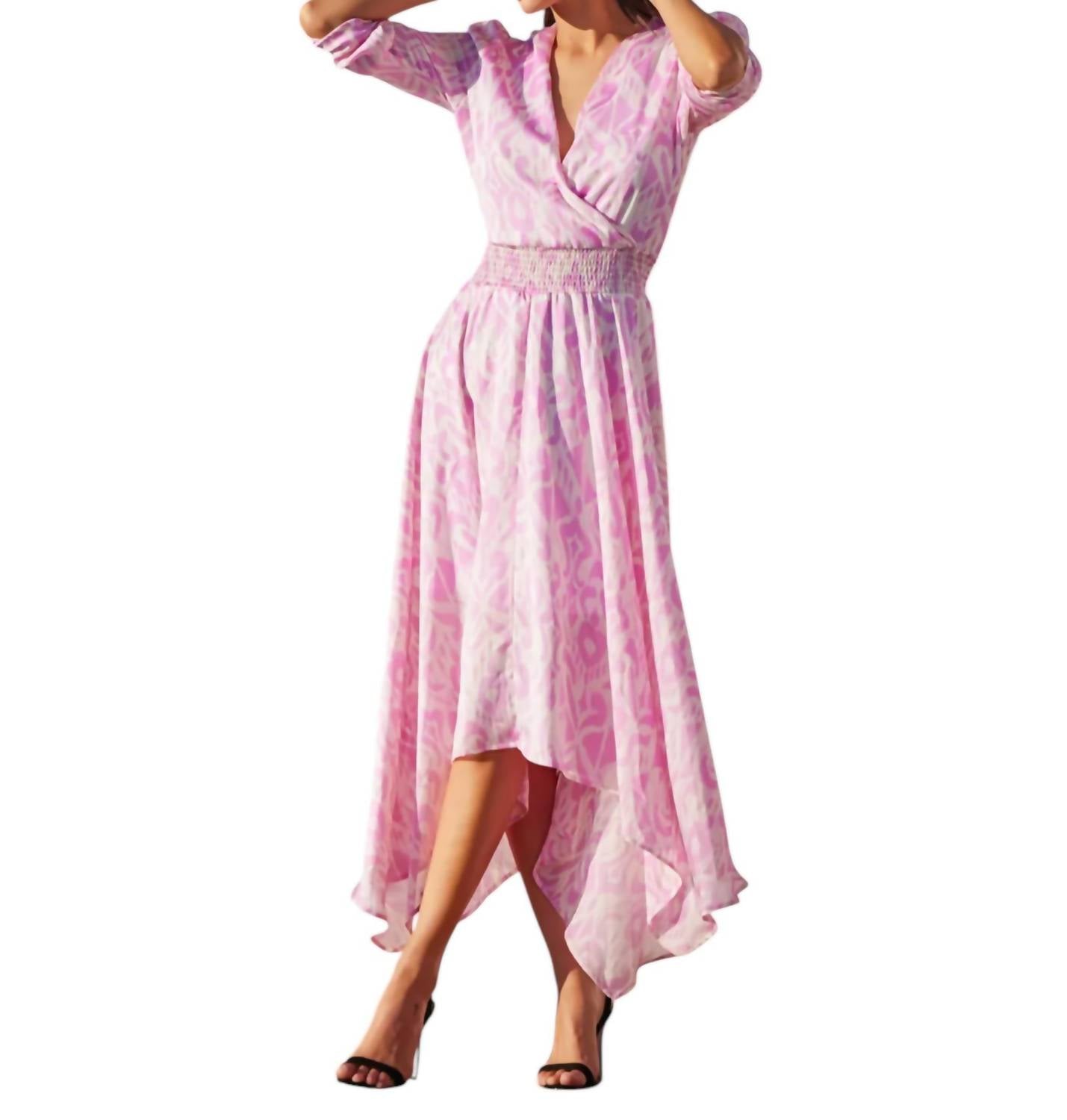 Платье-халат Serita с принтом Palmilla Pink bishop + young
Платье-халат Serita с принтом Palmilla Pink bishop + young