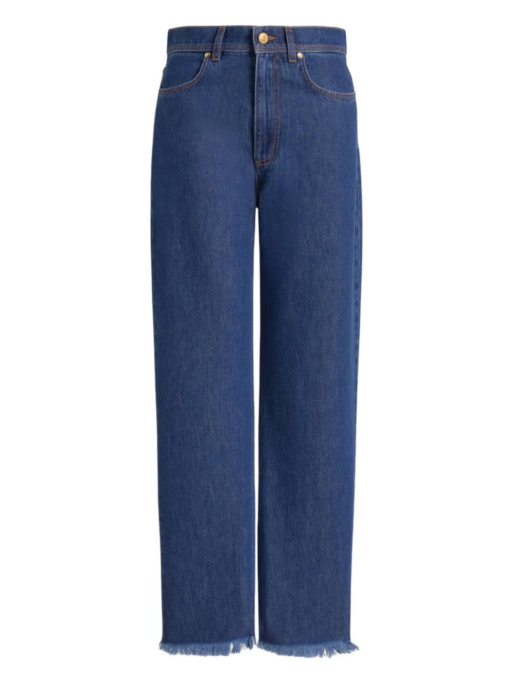 Джинсы с бахромой Alberta Ferretti, синий
Джинсы с бахромой Alberta Ferretti, синий