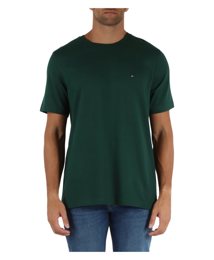 Хлопковая футболка стандартного кроя с вышитым логотипом на передней части. Tommy Hilfiger, зеленый
Хлопковая футболка стандартного кроя с вышитым логотипом на передней части. Tommy Hilfiger, зеленый