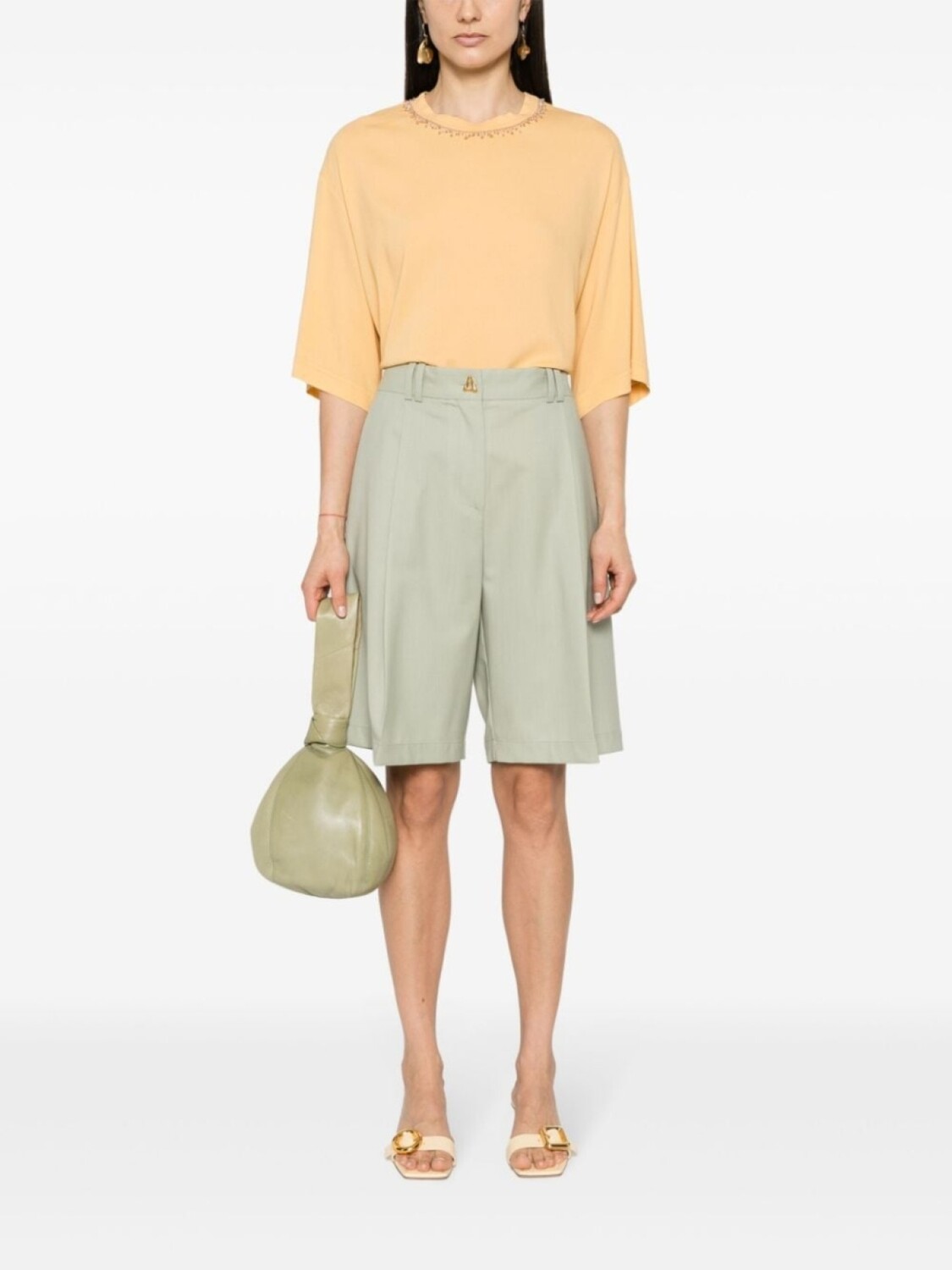 Fabiana Filippi футболка Sablé с бисером, оранжевый
Fabiana Filippi футболка Sablé с бисером, оранжевый