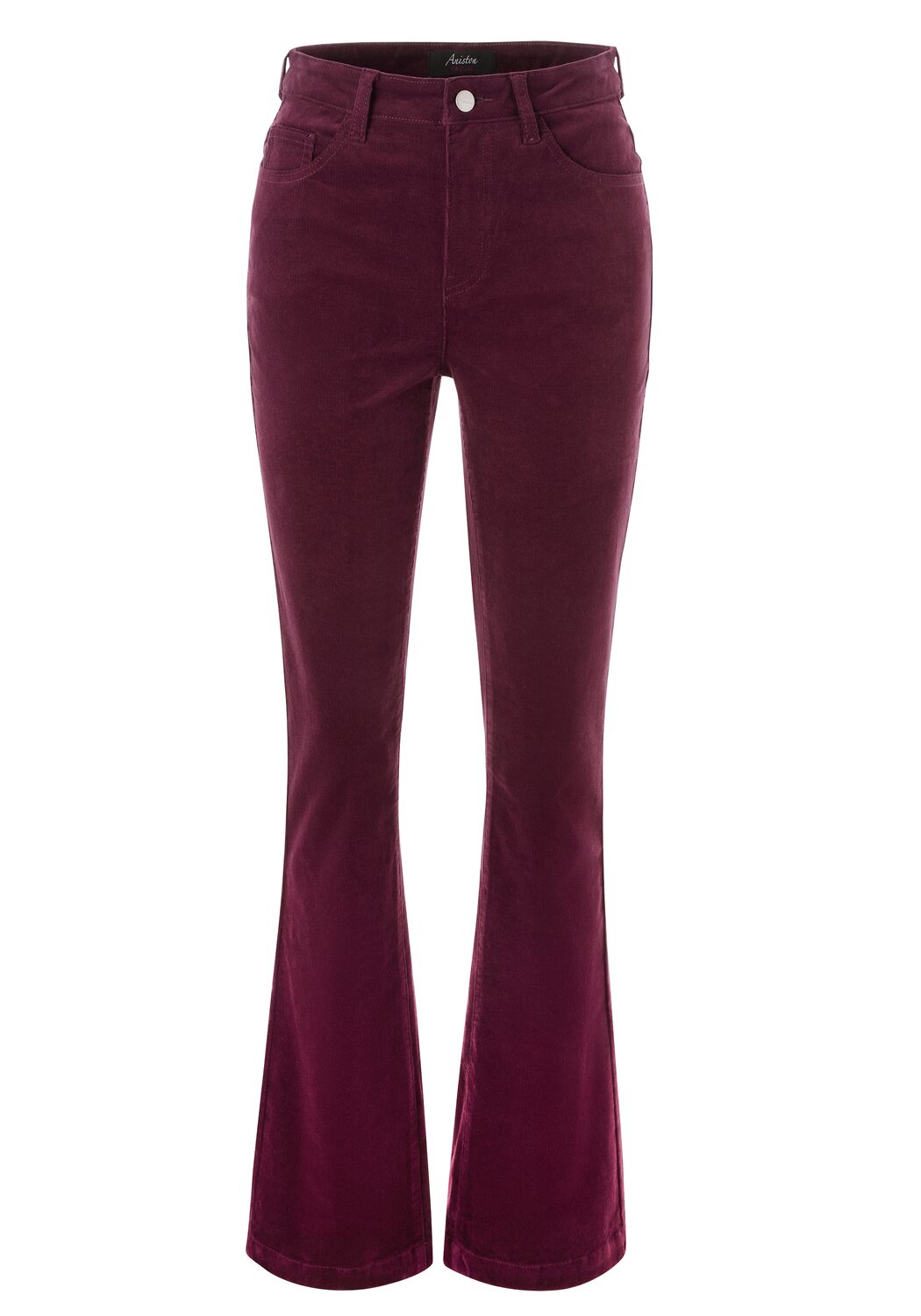 Aniston CASUAL Брюки-клеш в цвете бордо
Aniston CASUAL Брюки-клеш в цвете бордо