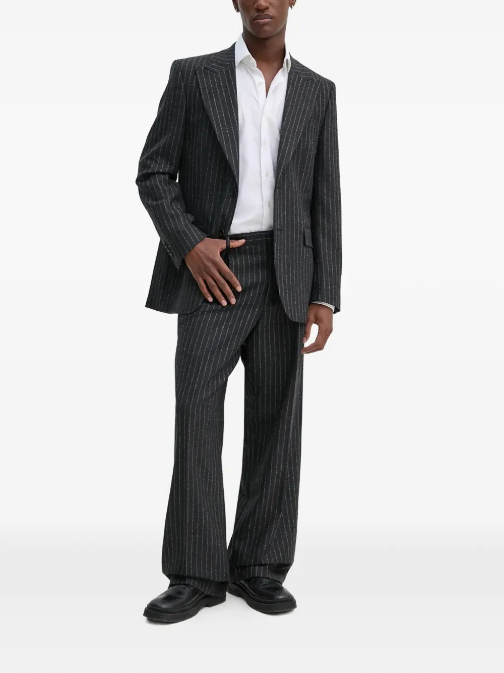 Пиджак в тонкую полоску Sunflower, серый
Пиджак в тонкую полоску Sunflower, серый