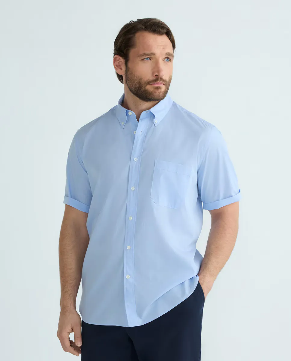 Мужская рубашка больших размеров, короткий рукав Emidio Tucci, синий
Мужская рубашка больших размеров, короткий рукав Emidio Tucci, синий