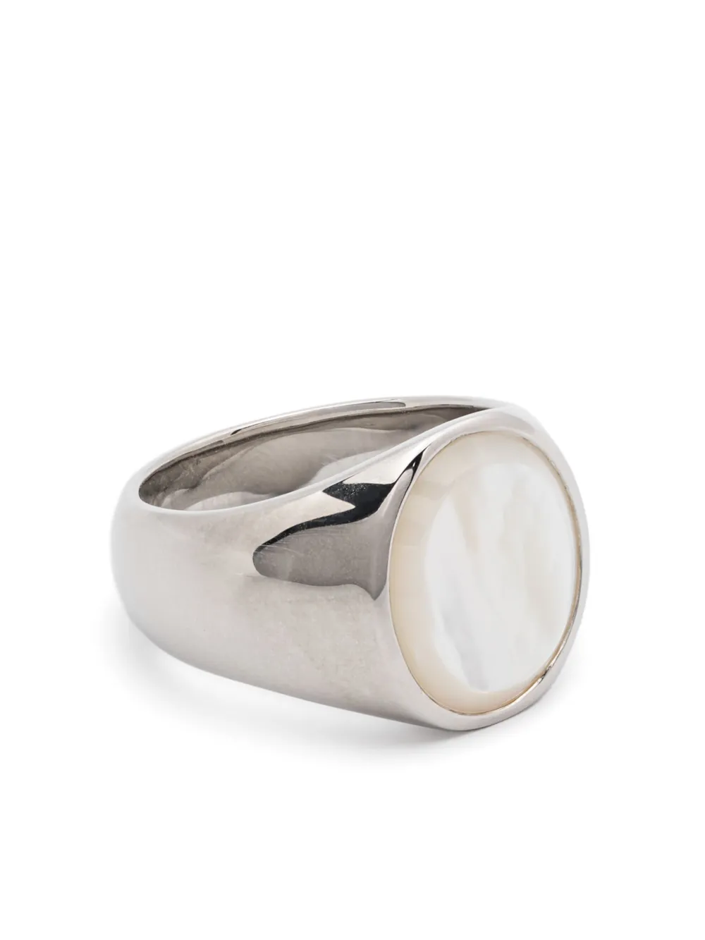 Кольцо с овальным перламутром Tom Wood, серебяный
Кольцо с овальным перламутром Tom Wood, серебяный