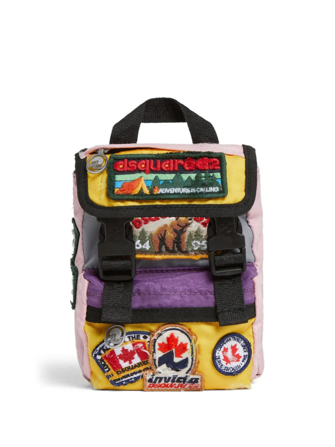 DSQUARED2 рюкзак с нашивкой из коллаборации с Invicta, желтый
DSQUARED2 рюкзак с нашивкой из коллаборации с Invicta, желтый