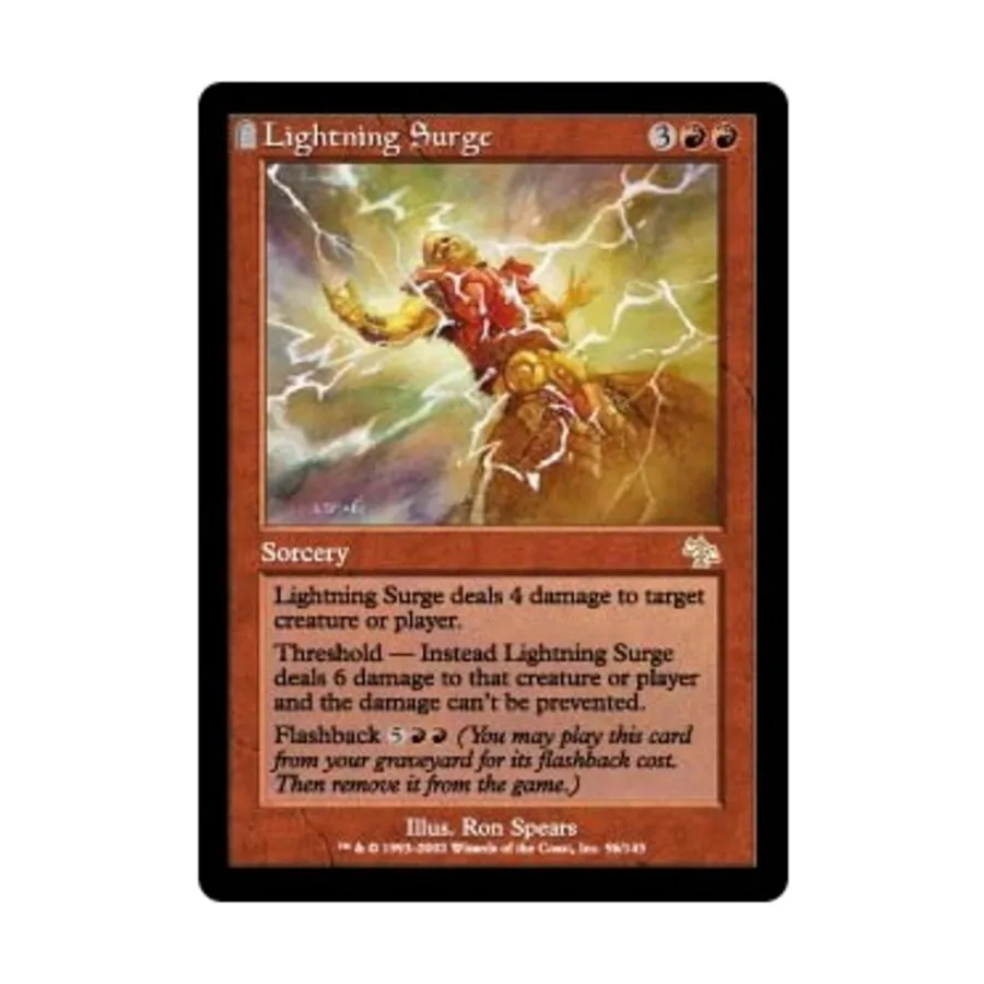 CCG Молниеносный всплеск (клавиша R), MTG - Judgment
CCG Молниеносный всплеск (клавиша R), MTG - Judgment