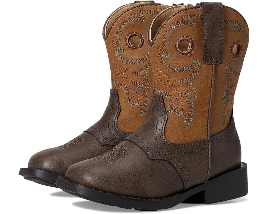 Детские ботинки Roper Daniel (Toddler) Roper Kids, Tumbled Brown Vamp/Vintage Tan Shaft
Детские ботинки Roper Daniel (Toddler) Roper Kids, Tumbled Brown Vamp/Vintage Tan Shaft