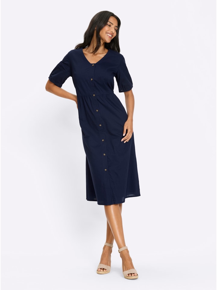 Sieh an! Хлопковое платье темно-синего цвета
Sieh an! Хлопковое платье темно-синего цвета