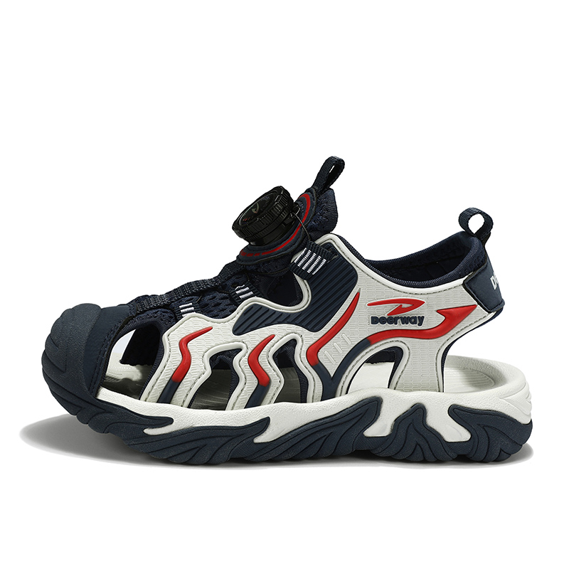 Детские сандалии с противоскользящей подошвой, устойчивые к истиранию, дышащие, легкие, с амортизацией DEERWAY, синий
Детские сандалии с противоскользящей подошвой, устойчивые к истиранию, дышащие, легкие, с амортизацией DEERWAY, синий