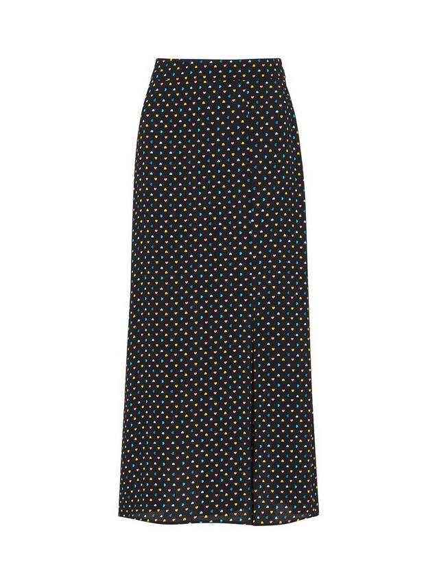 Юбка миди с разбросанными сердцами Whistles, Black/Multi
Юбка миди с разбросанными сердцами Whistles, Black/Multi