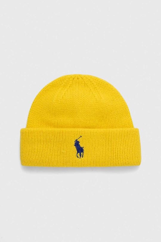 Шерстяная шапка Polo Ralph Lauren, желтый
Шерстяная шапка Polo Ralph Lauren, желтый