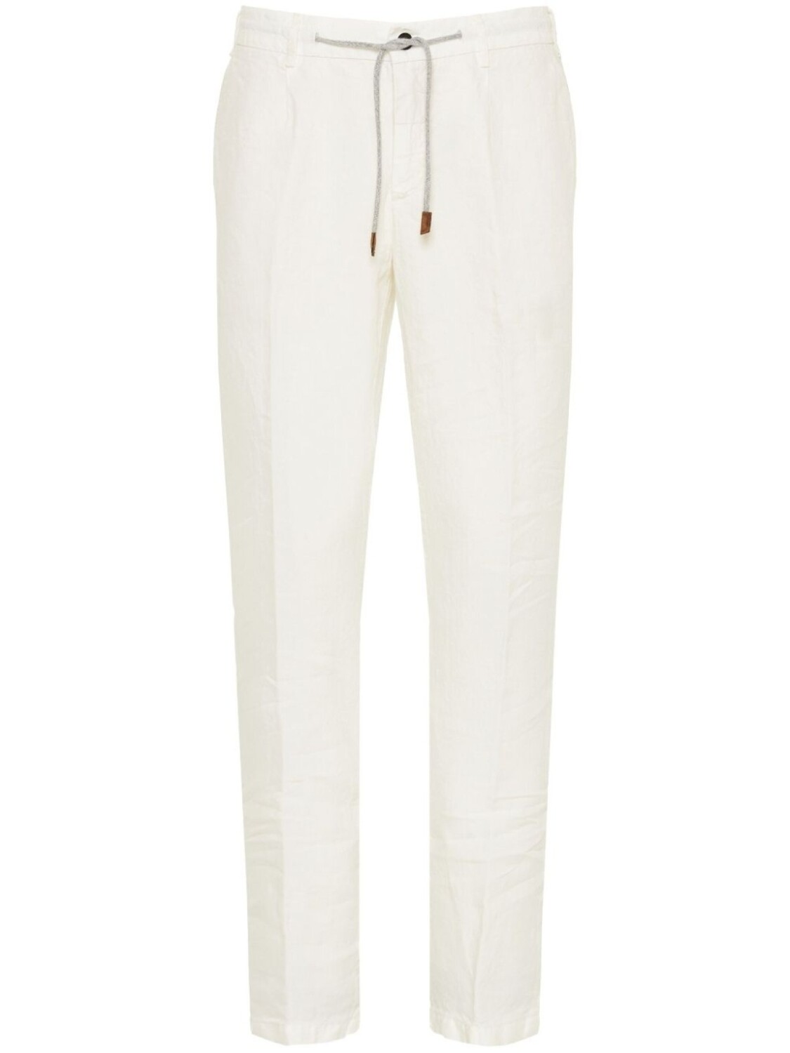 Eleventy зауженные брюки с кулиской, белый
Eleventy зауженные брюки с кулиской, белый