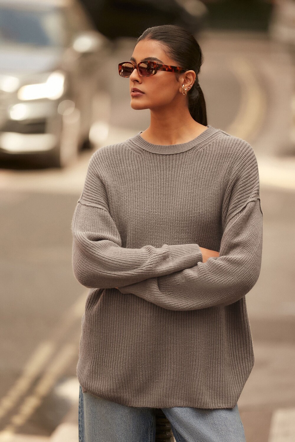 Уютная туника с круглым вырезом, удлиненная, трикотажная кофта Next, коричневый
Уютная туника с круглым вырезом, удлиненная, трикотажная кофта Next, коричневый