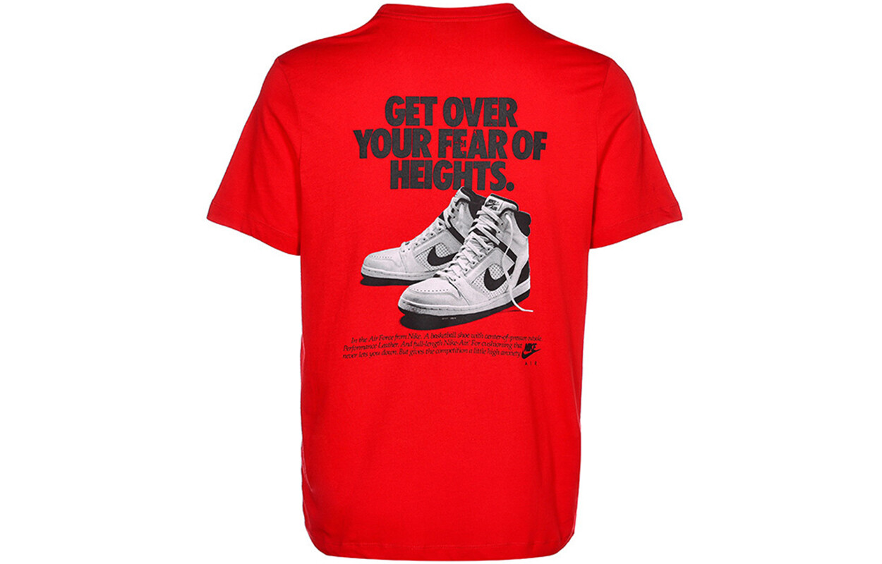 Мужская футболка Nike, Красный 
Мужская футболка Nike, Красный