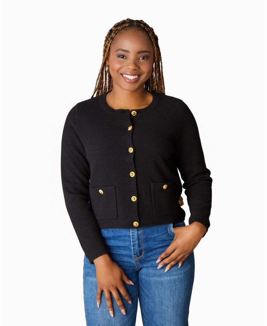 Женский кардиган из мериносовой шерсти с пуговицами, не вызывающий зуда, с мягкой подкладкой Luxlined, Black onyx
Женский кардиган из мериносовой шерсти с пуговицами, не вызывающий зуда, с мягкой подкладкой Luxlined, Black onyx