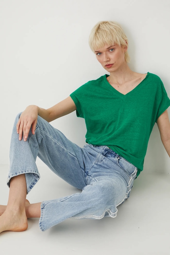 Льняная футболка Medicine, зеленый
Льняная футболка Medicine, зеленый