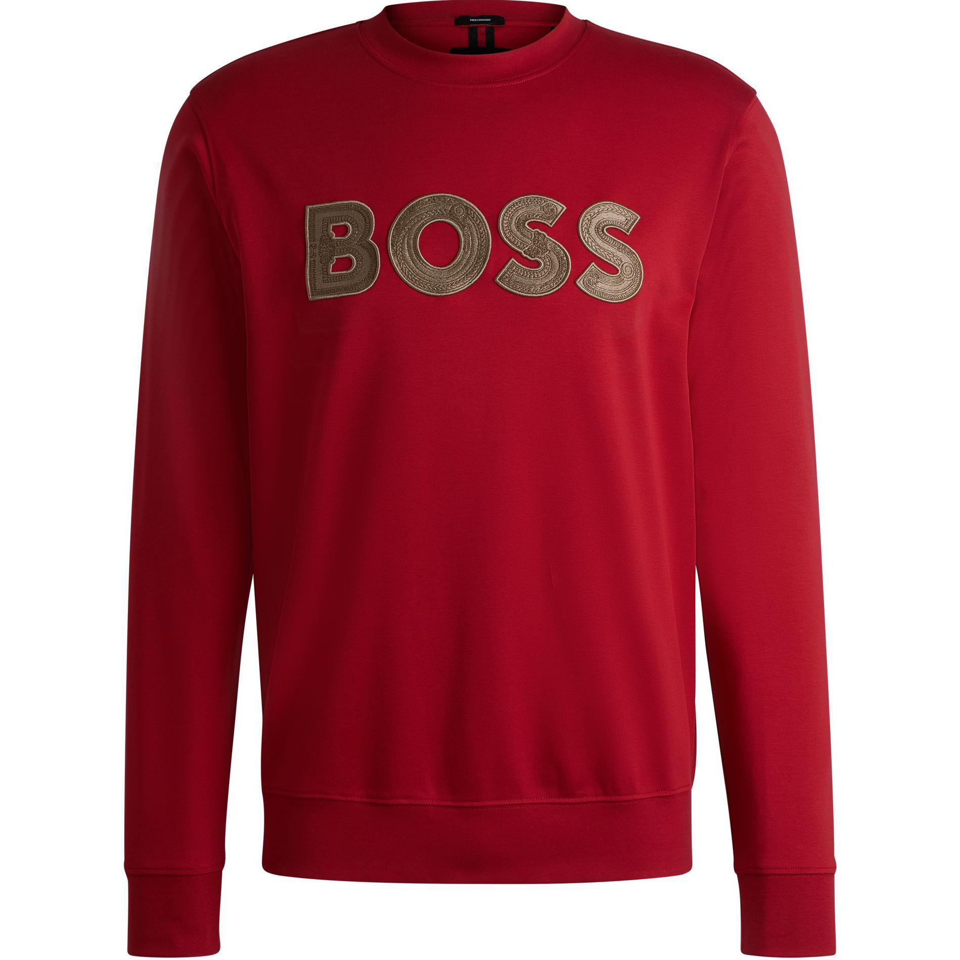 HUGO BOSS Красный мужской свитшот
HUGO BOSS Красный мужской свитшот