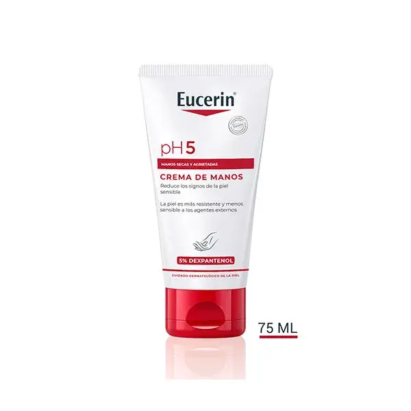 Крем для рук для чувствительной кожи Ph5 Handcreme Eucerin, 75 ml
Крем для рук для чувствительной кожи Ph5 Handcreme Eucerin, 75 ml