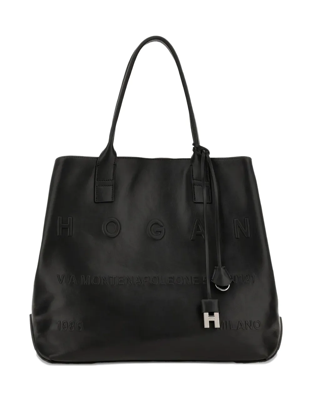 Сумка-тоут из кожи Medium Script Hogan, черный
Сумка-тоут из кожи Medium Script Hogan, черный
